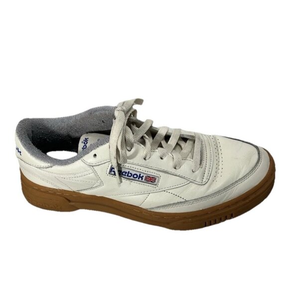 The Athlete Shoe Size 10 - Reebok Club C Bulc White Gum - Picture 6 of 15